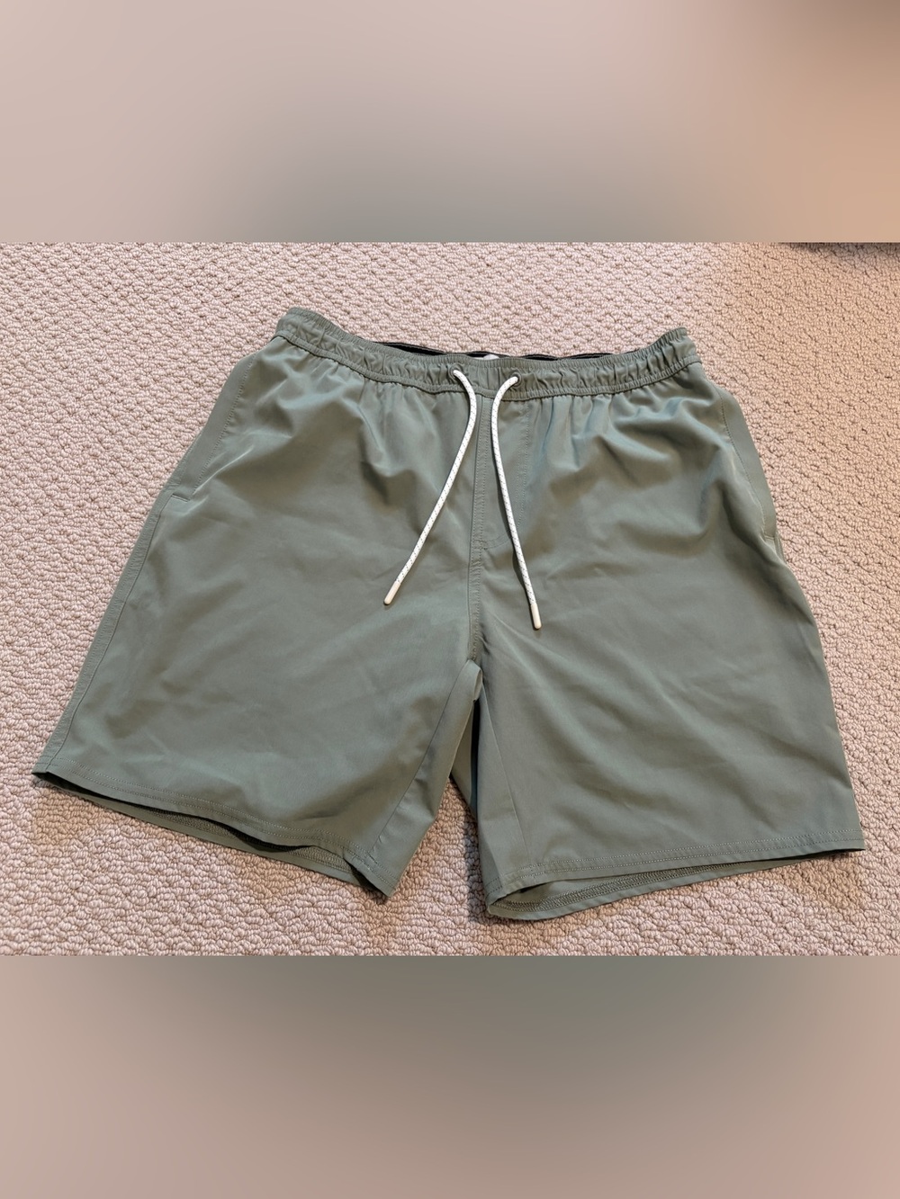 Wellen Men's Lined Swim Shorts Trunks Medium